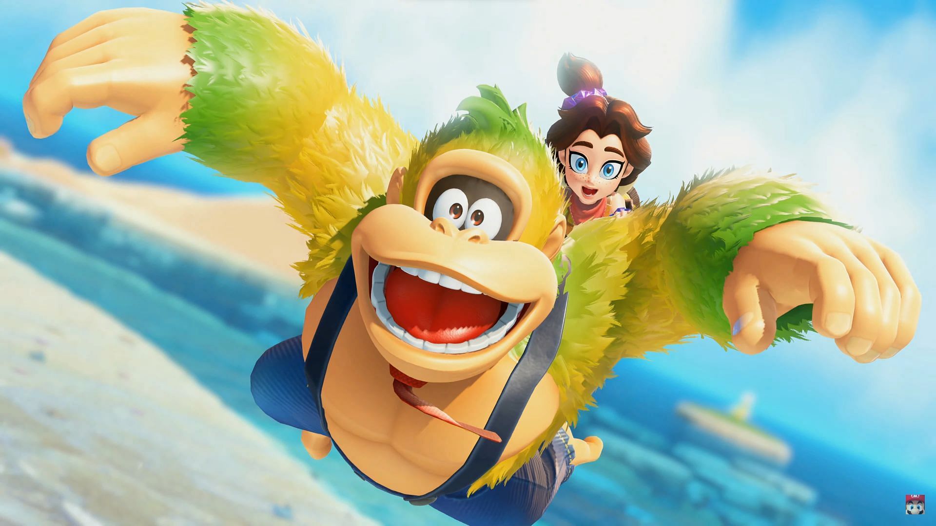DK and Pauline getting a snap (Image via Nintendo)